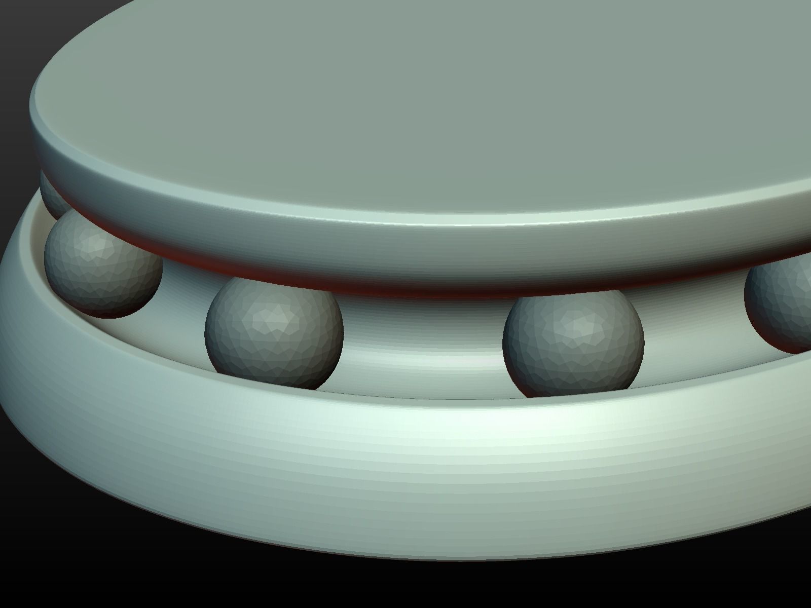 Base for a sculpture 3D print model_8