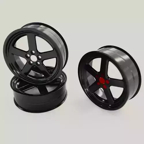 Car Rims 3D model 3D model