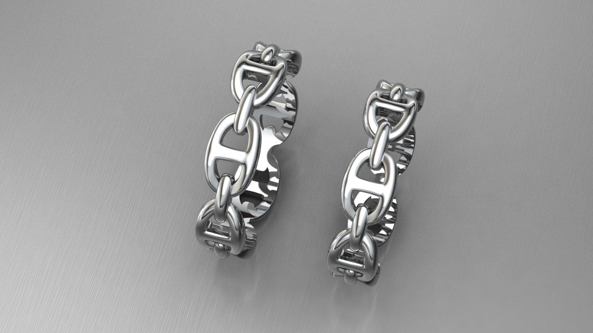 Fashion ring 3D print model_2