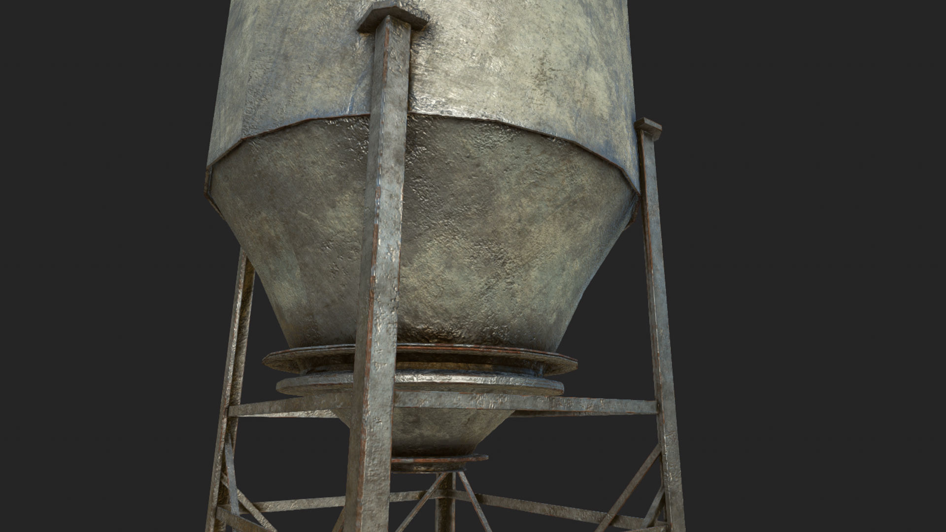 Industrial Structures PBR Collection Low-poly 3D model_18