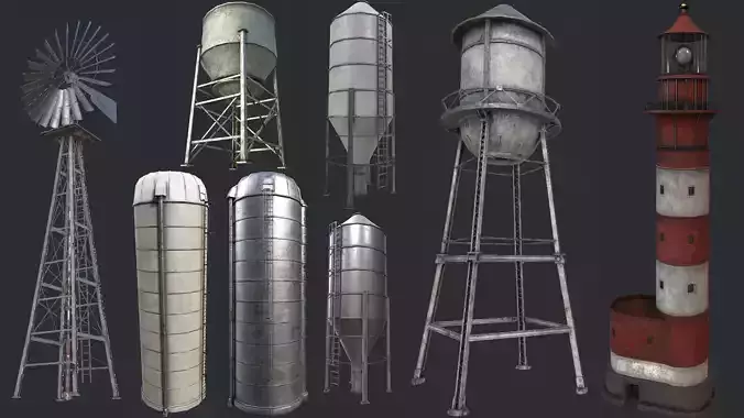 Industrial Structures PBR Collection
