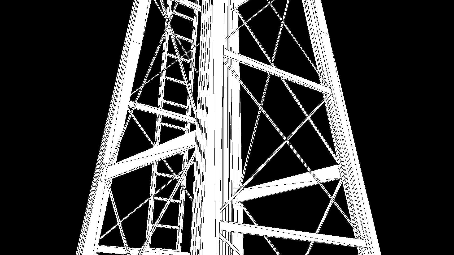 Industrial Structures PBR Collection Low-poly 3D model_27