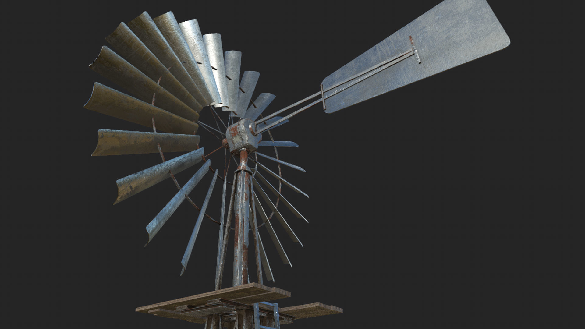 Industrial Structures PBR Collection Low-poly 3D model_3