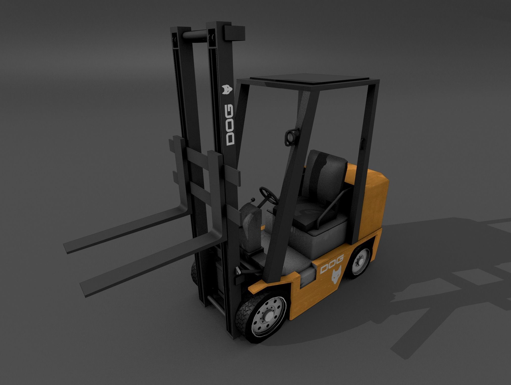 Warehouse Pack Low-poly 3D model_13