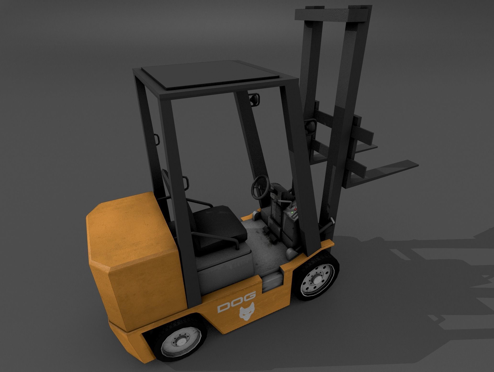 Warehouse Pack Low-poly 3D model_14