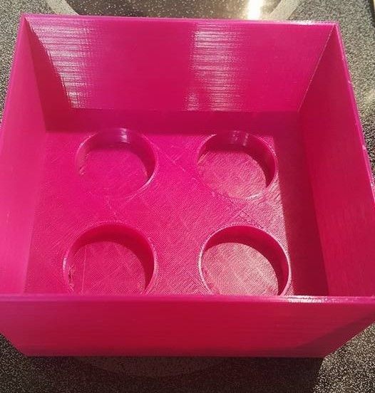 change cup box 3D print model_1