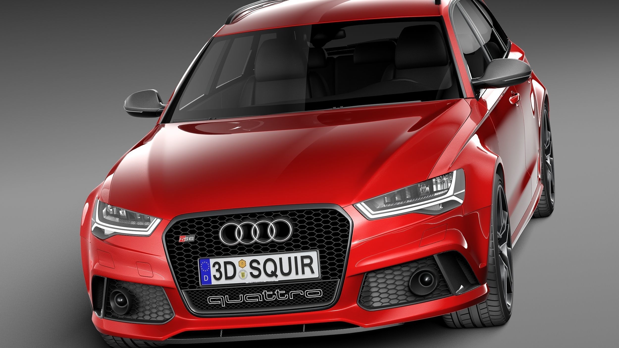 Audi RS6 Avant 2015 3D model_1