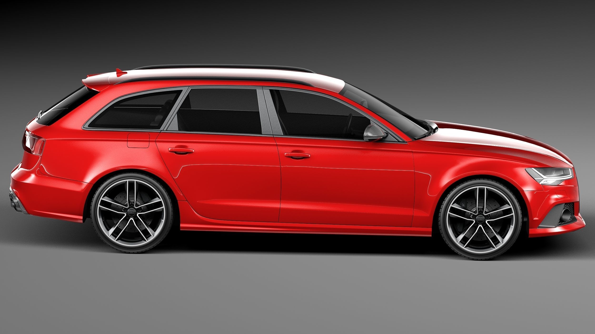 Audi RS6 Avant 2015 3D model_6