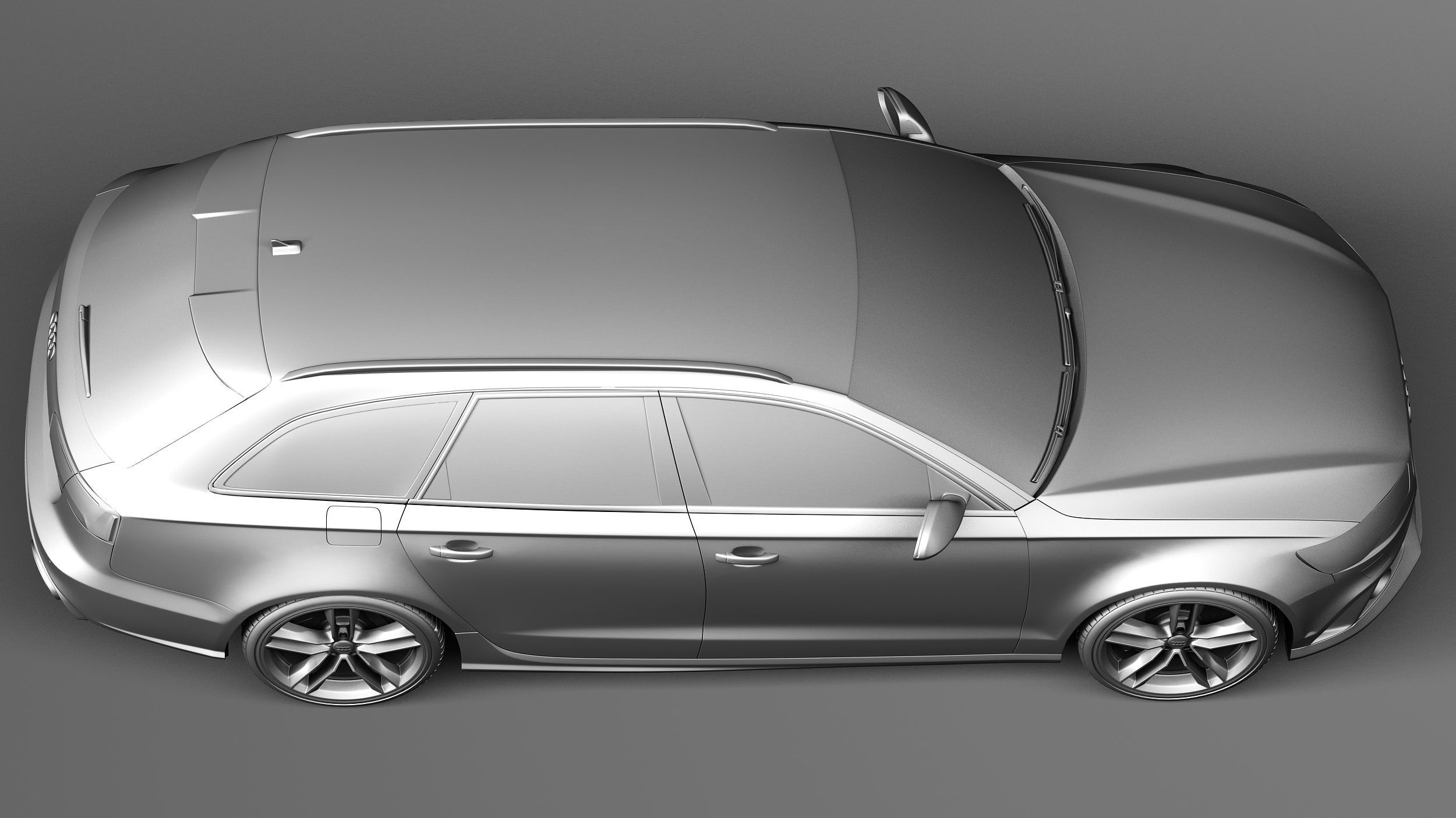 Audi RS6 Avant 2015 3D model_15