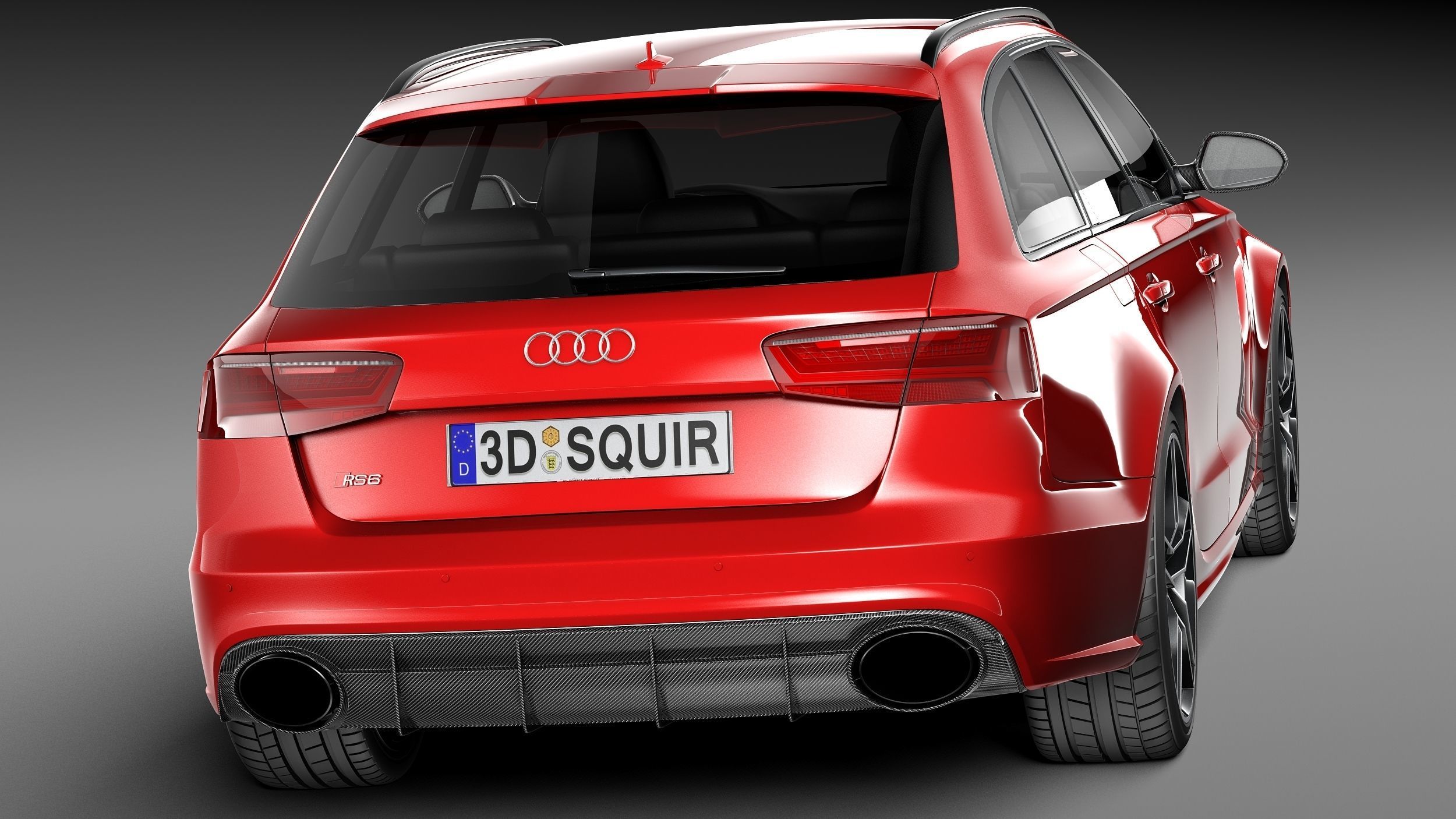 Audi RS6 Avant 2015 3D model_5