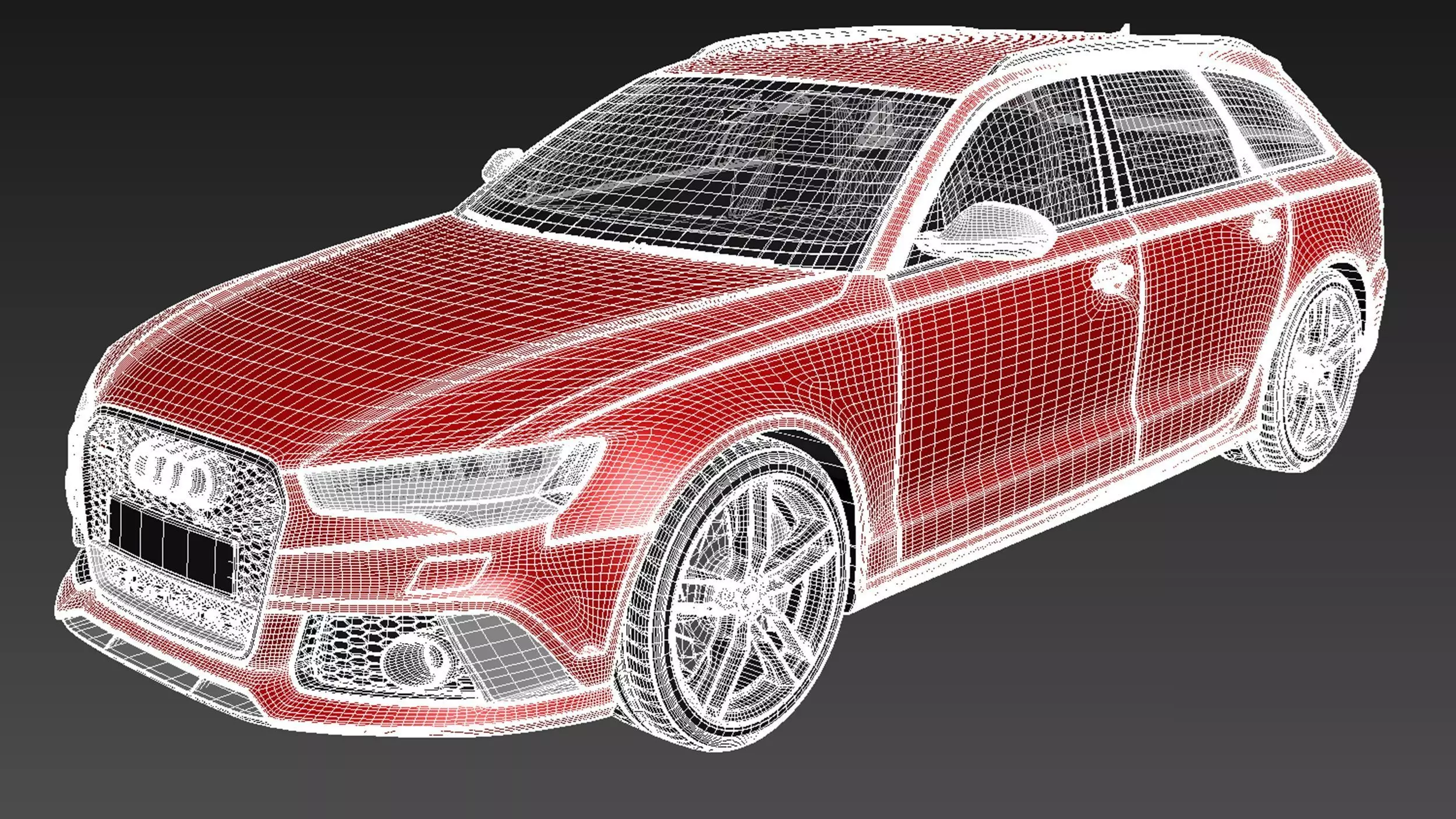 Audi RS6 Avant 2015 3D model_18