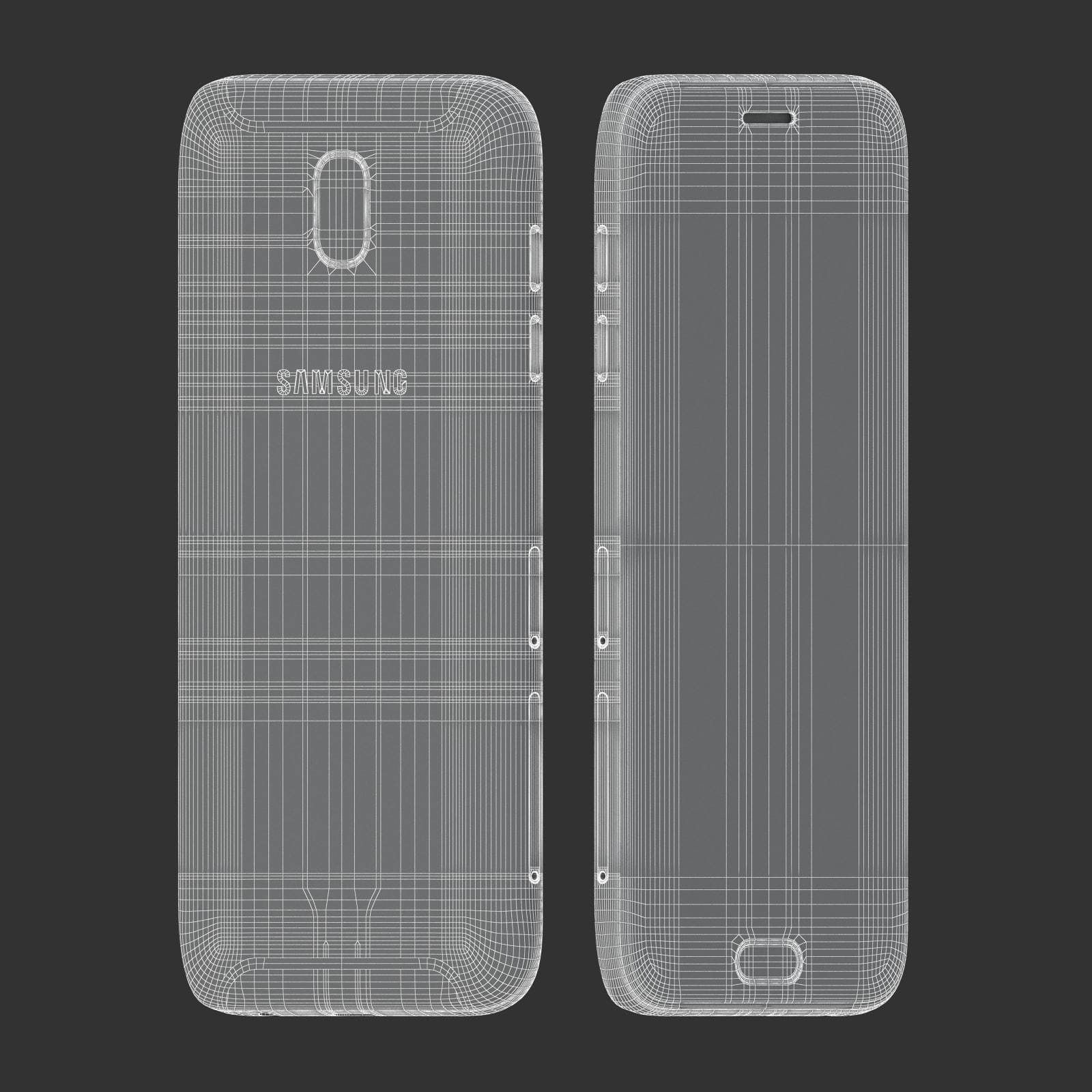 E3D - Samsung Galaxy J Top 3D model_9