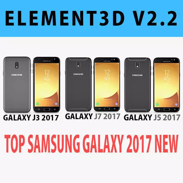 E3D - Samsung Galaxy J Top 3D model_0