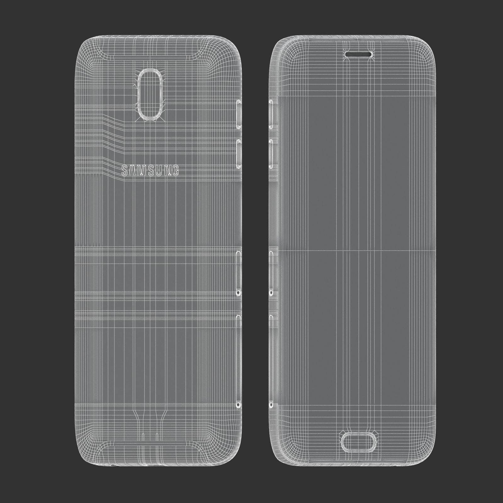 E3D - Samsung Galaxy J Top 3D model_15