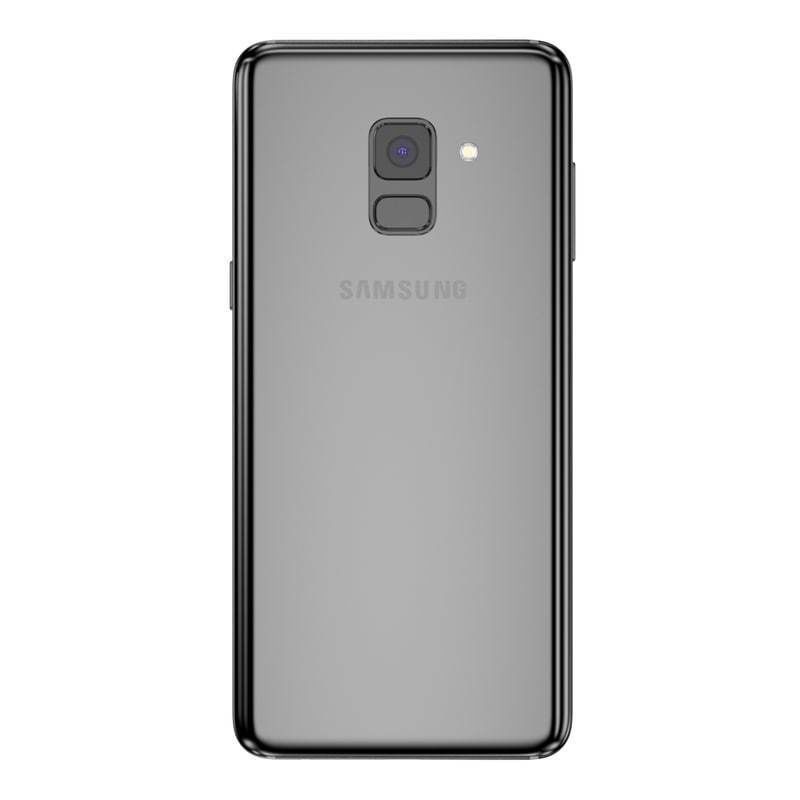 E3D - Samsung Galaxy A8 2018 Black model 3D model_2