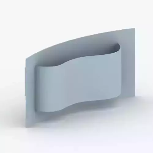 1480 - Bra Lamp Low-poly 3D model