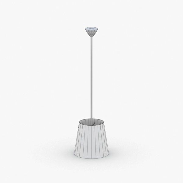 1485 - Hanging Lamp Low-poly 3D model_1