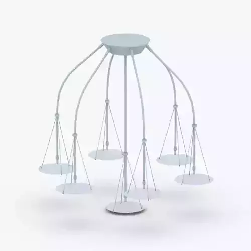 1488 - Chandelier Lamp