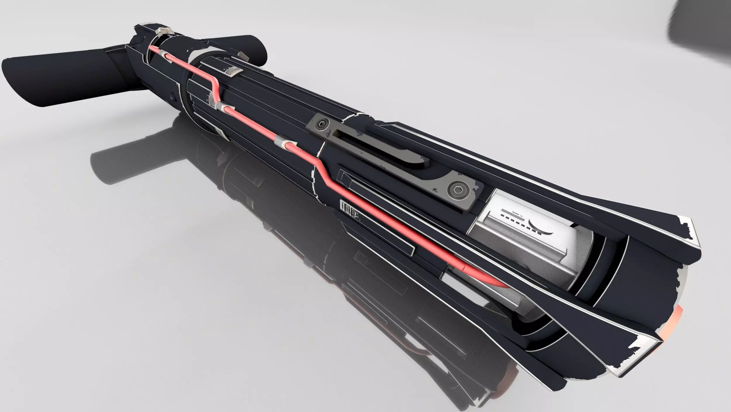 Kylo Ren Lightsaber Free 3D model