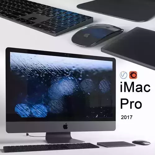 iMac Pro - 2017 -  3D model