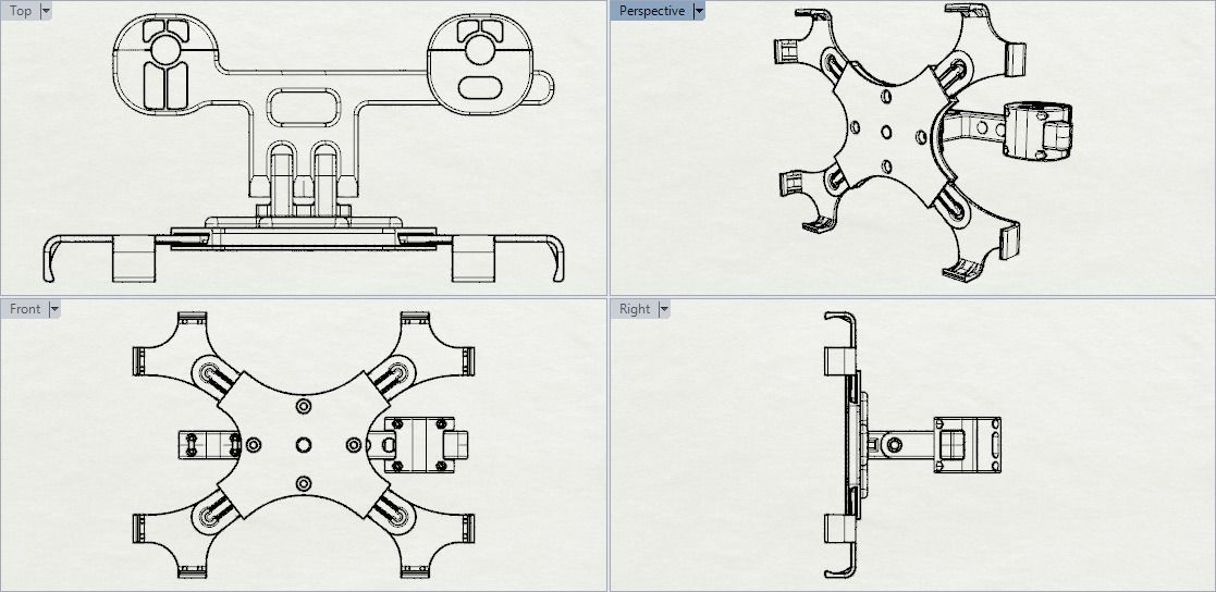 Ipad Holder for Car Seat Headrest 3D print model_2