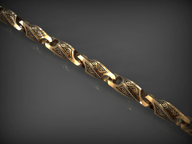Chain link 116 3D print model
