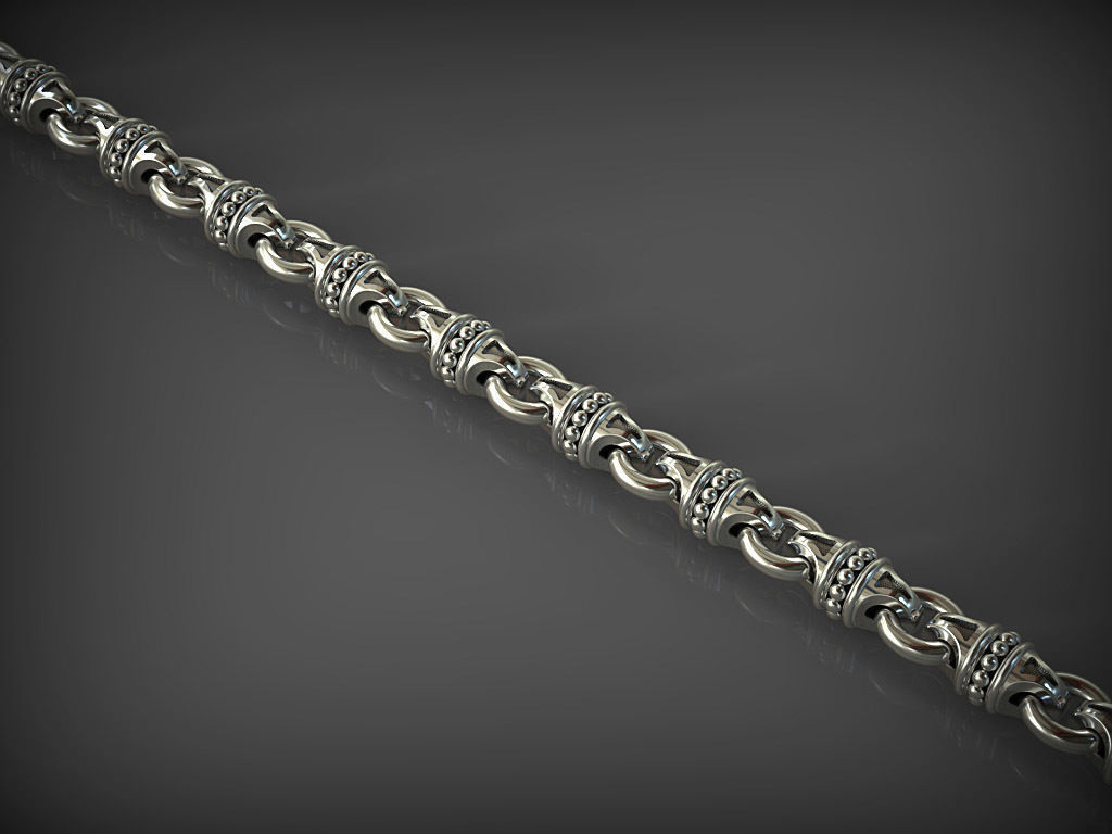 Chain link 117 3D print model_0