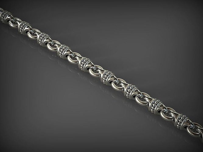Chain link 117 3D print model