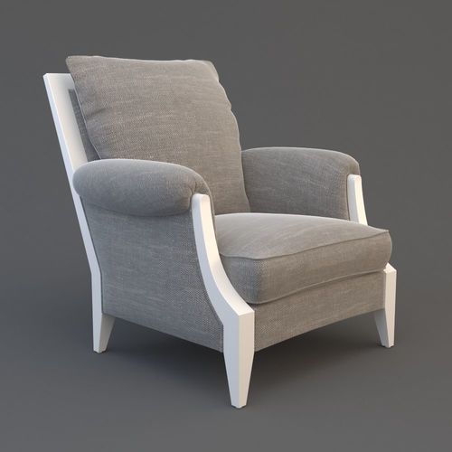 Armchair 3D model 3