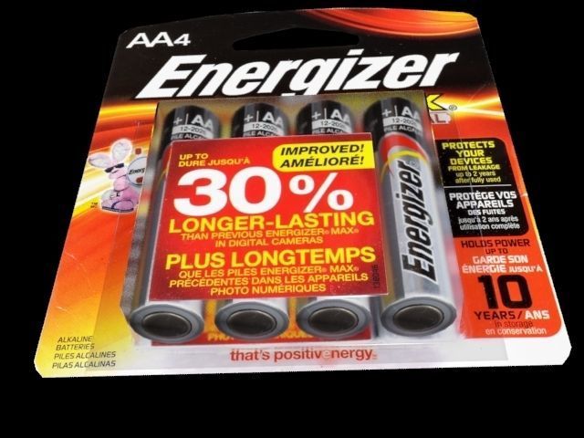 battery pack of energizer batteries on table Low-poly 3D model_5