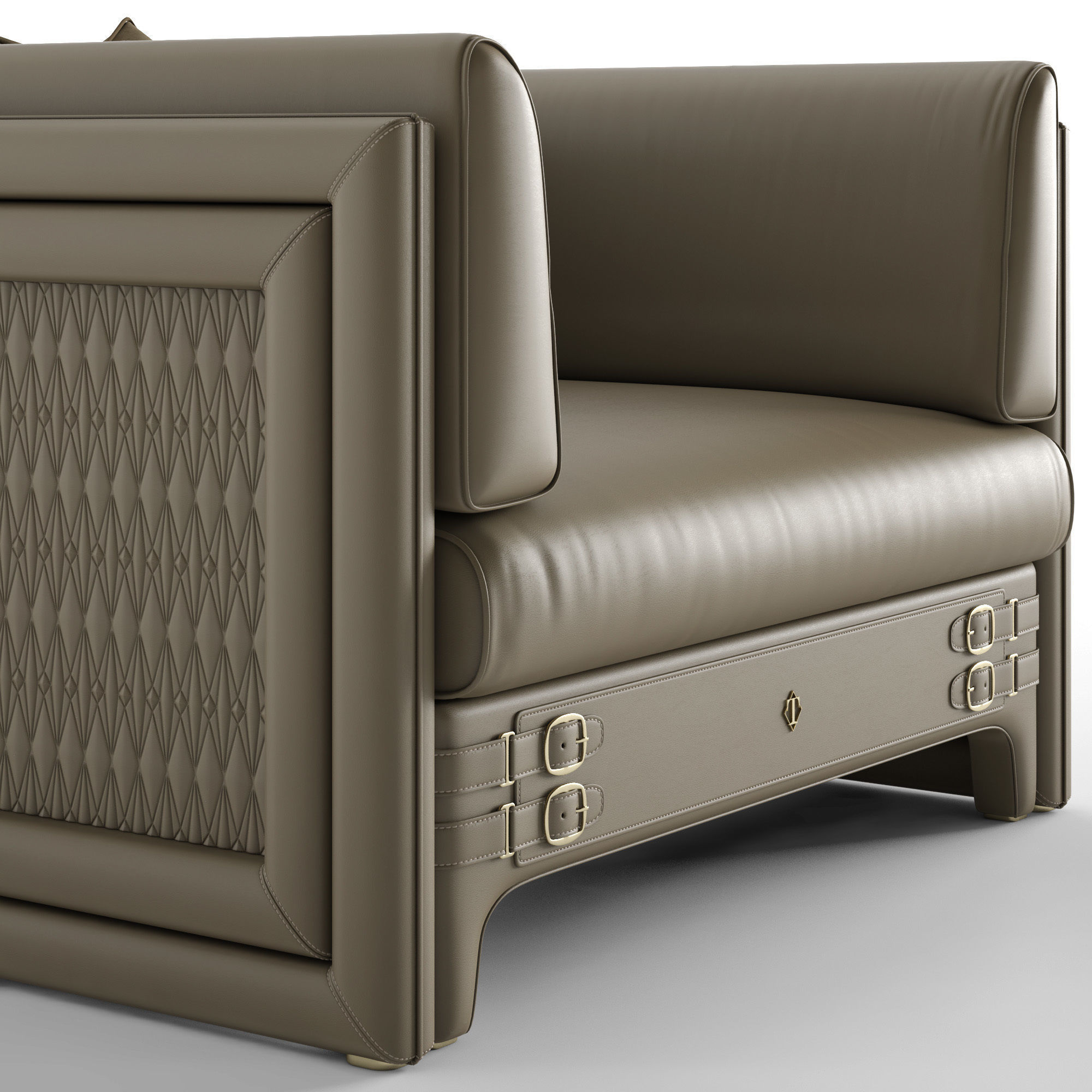 Turri numero tre armchair 3D model_1