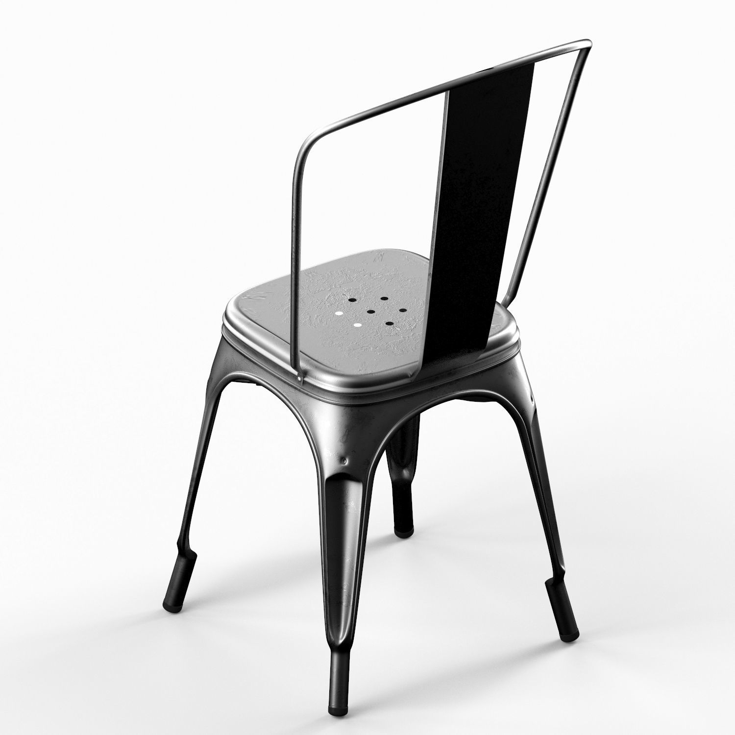 Tolix A chair 3D model_7
