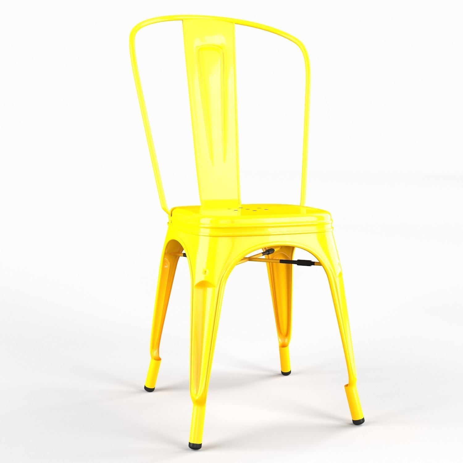 Tolix A chair 3D model_3