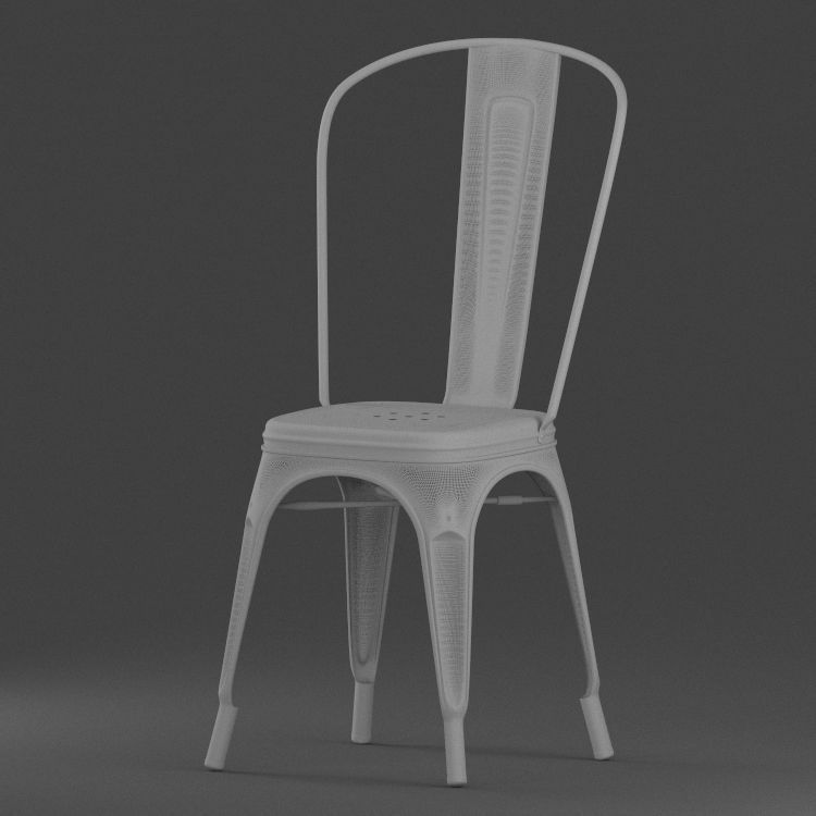 Tolix A chair 3D model_15