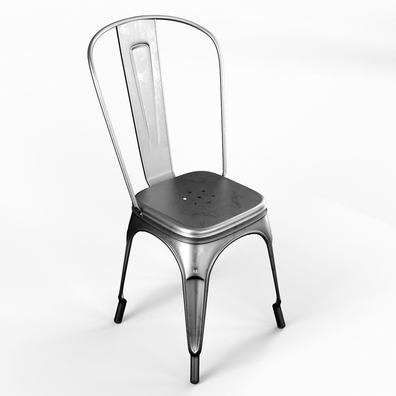 Tolix A chair 3D model_5