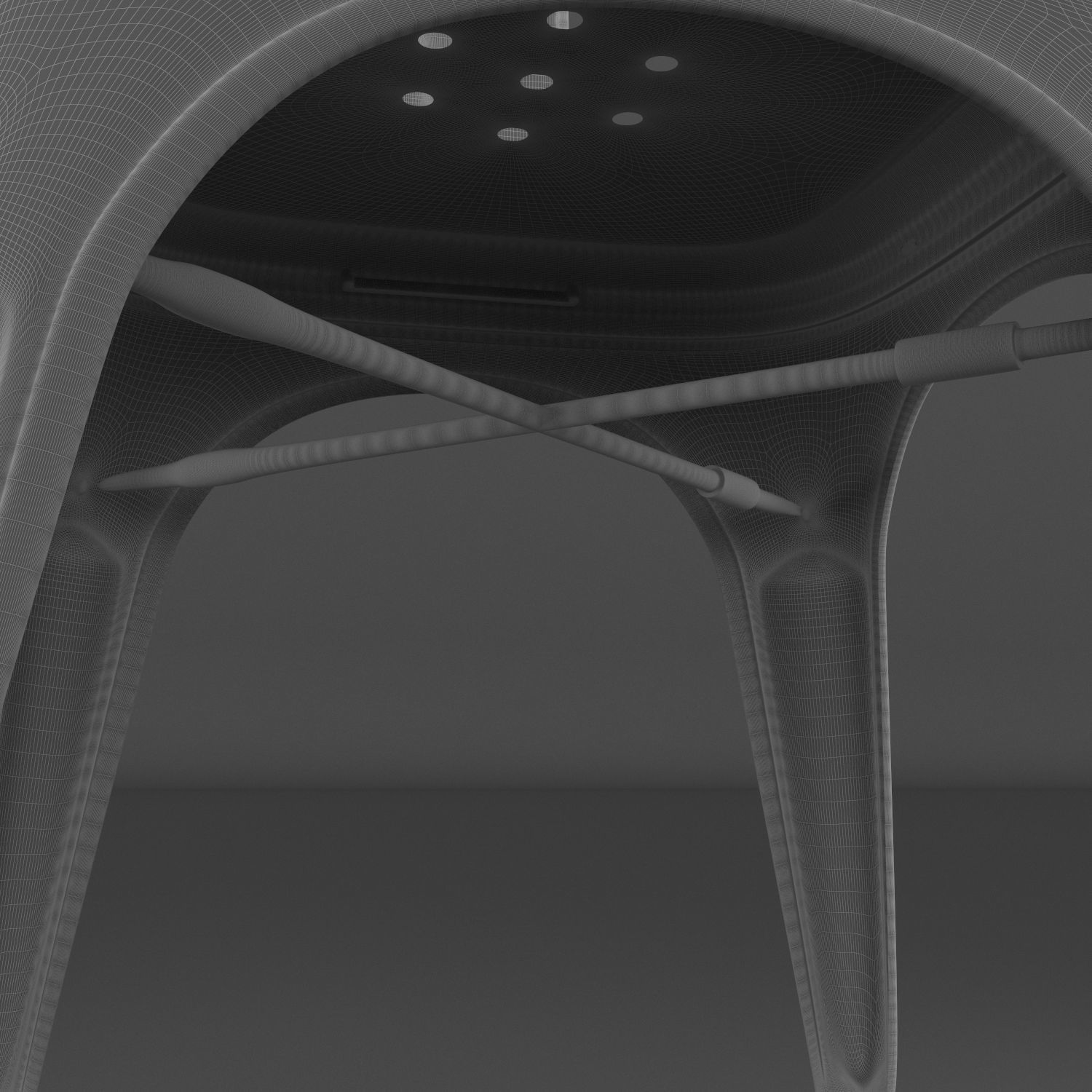Tolix A chair 3D model_14