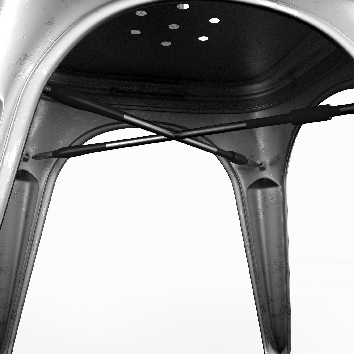 Tolix A chair 3D model_8