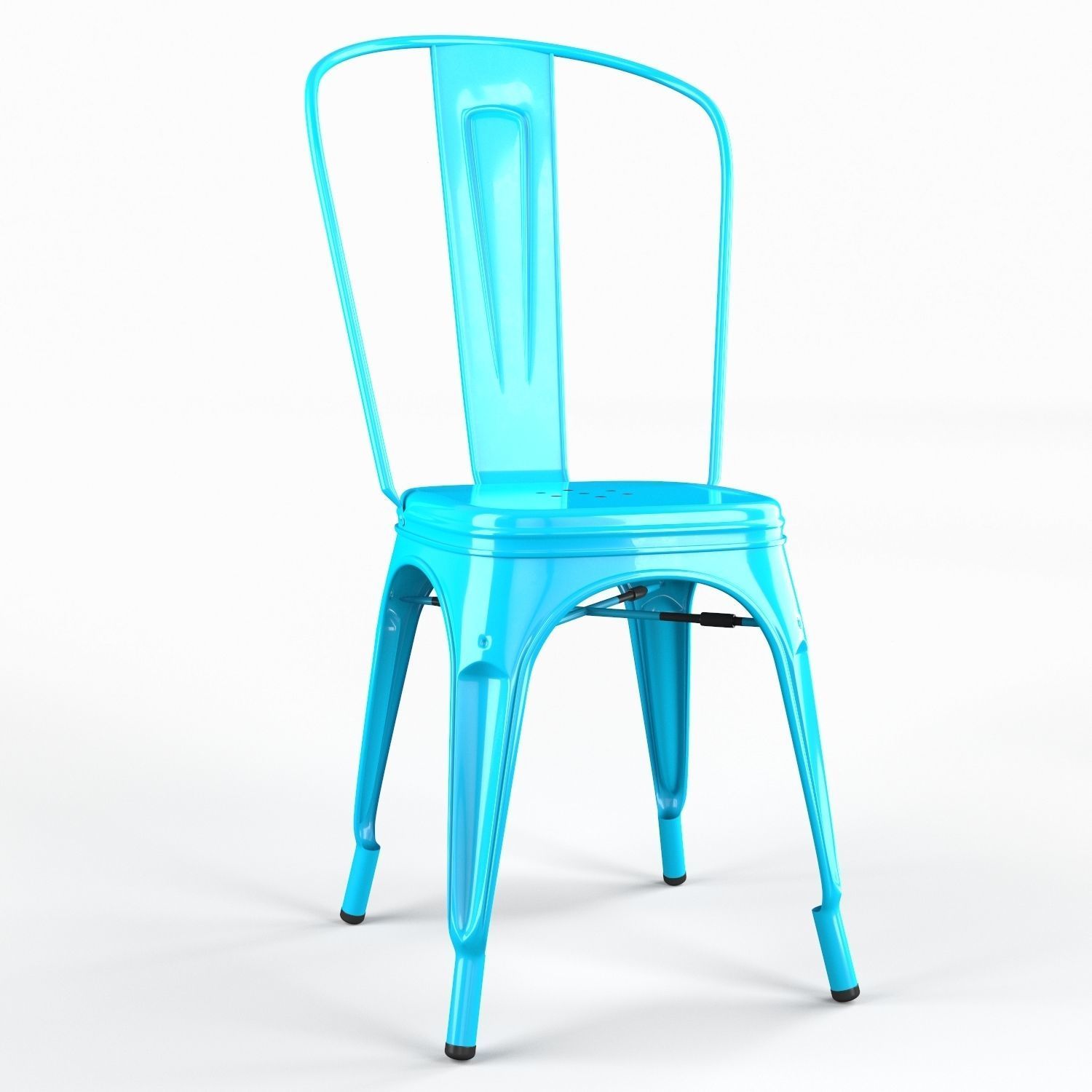 Tolix A chair 3D model_4