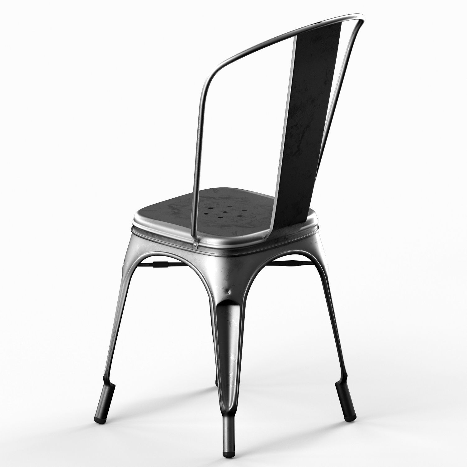 Tolix A chair 3D model_6