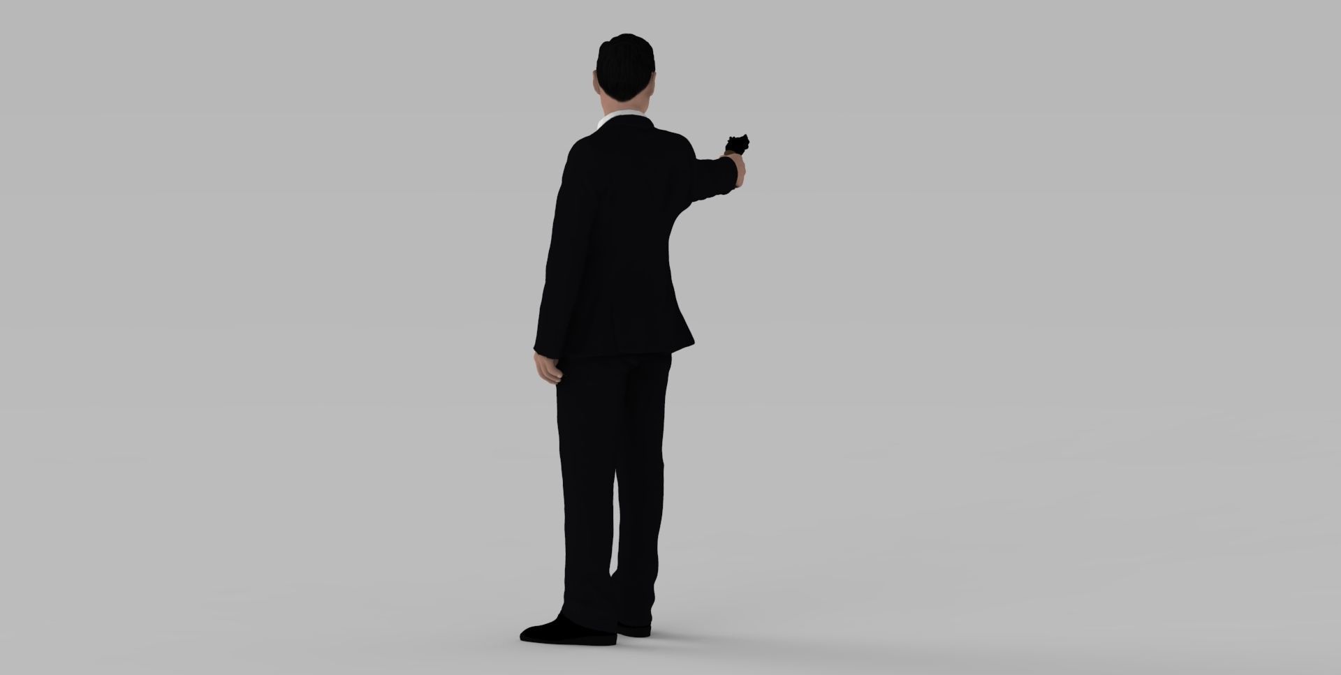 Al Pacino Michael Corleone Godfather full color 3D printing 3D print model_14