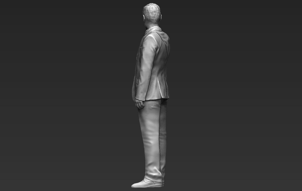 Al Pacino Michael Corleone Godfather full color 3D printing 3D print model_43