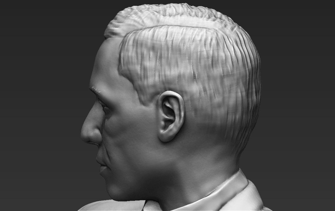 Al Pacino Michael Corleone Godfather full color 3D printing 3D print model_47