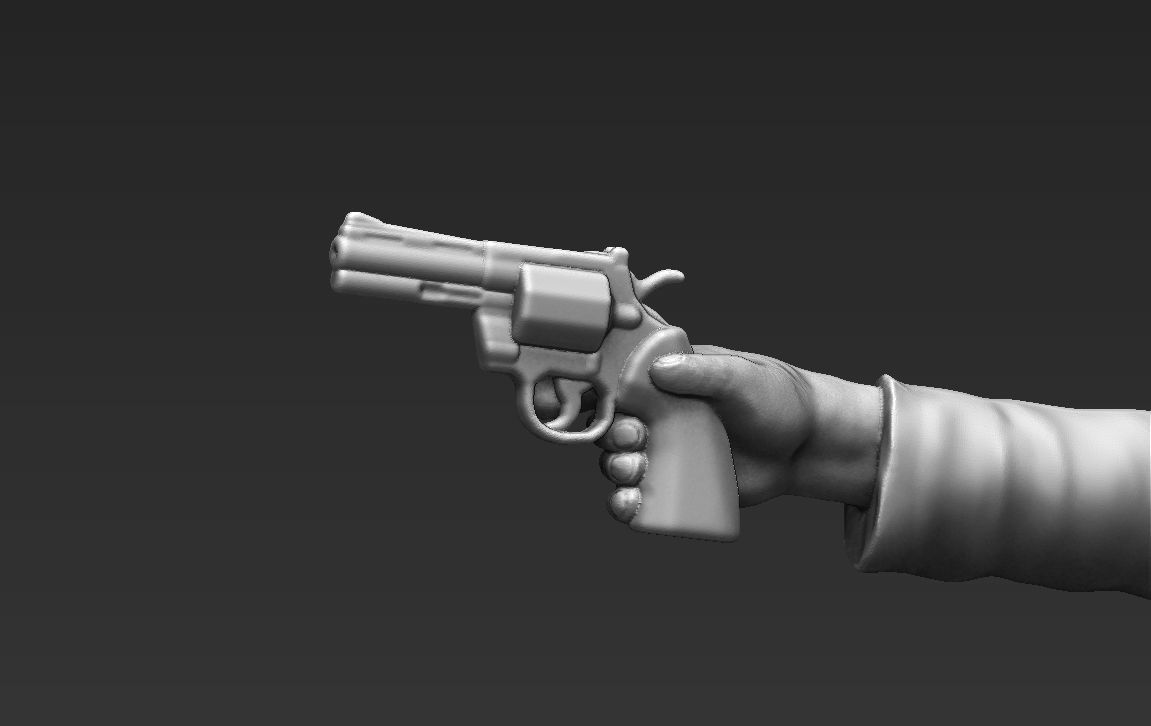 Al Pacino Michael Corleone Godfather full color 3D printing 3D print model_52