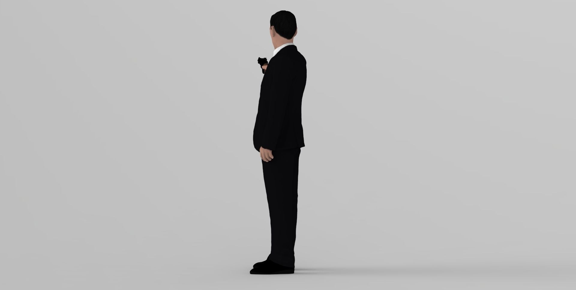 Al Pacino Michael Corleone Godfather full color 3D printing 3D print model_11