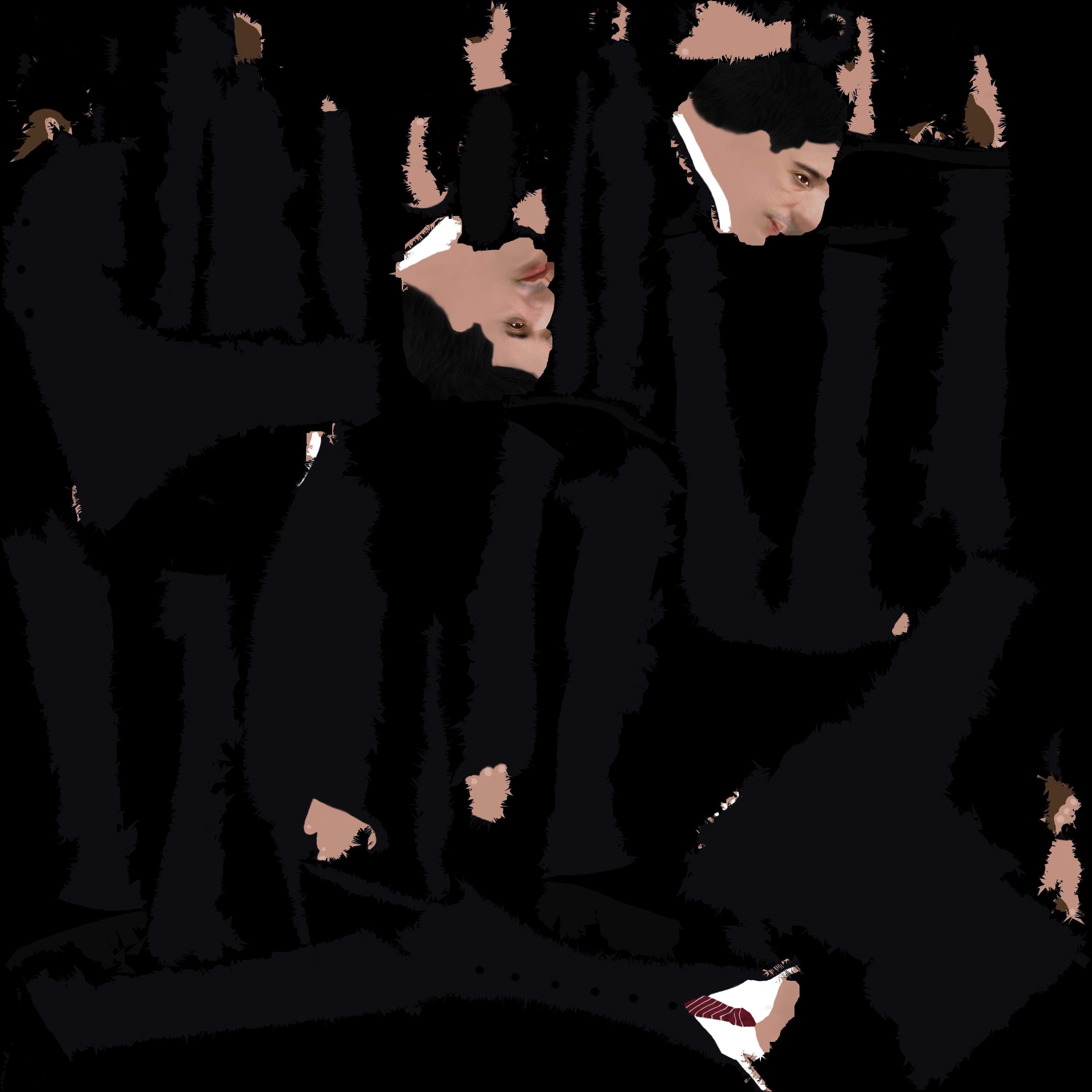 Al Pacino Michael Corleone Godfather full color 3D printing 3D print model_60