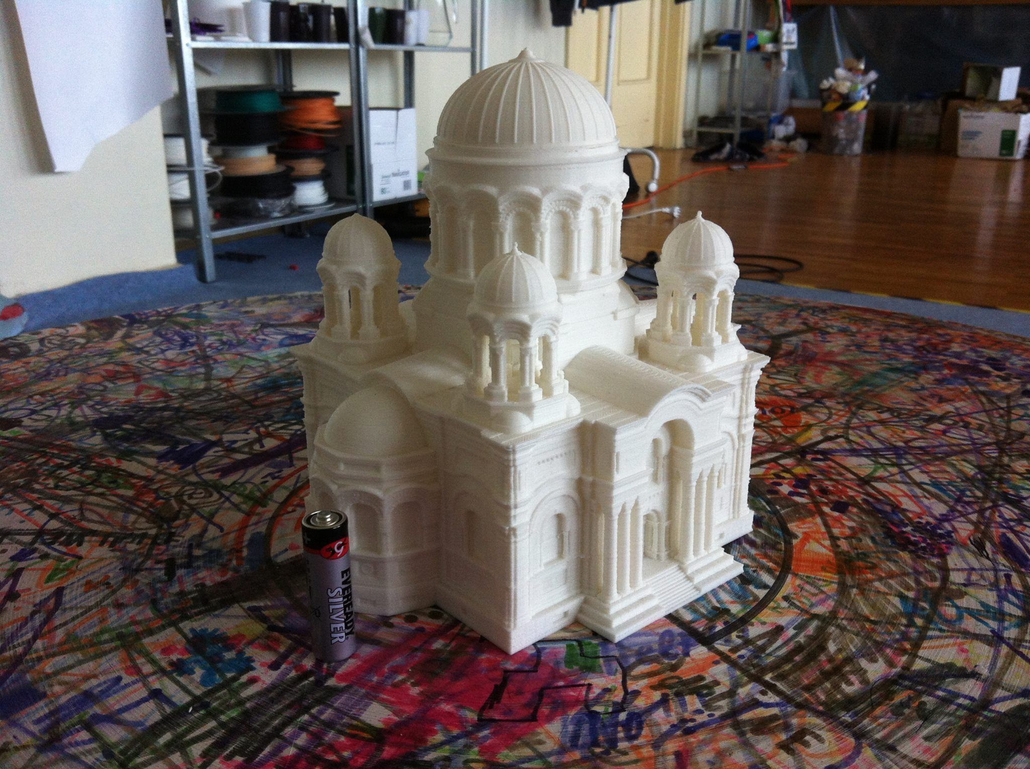 Soboras Iconic church of Kaunas Lithuania 3D print model_2