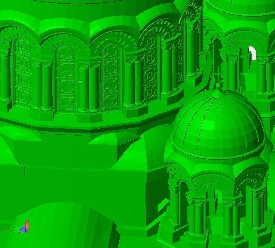 Soboras Iconic church of Kaunas Lithuania 3D print model_0
