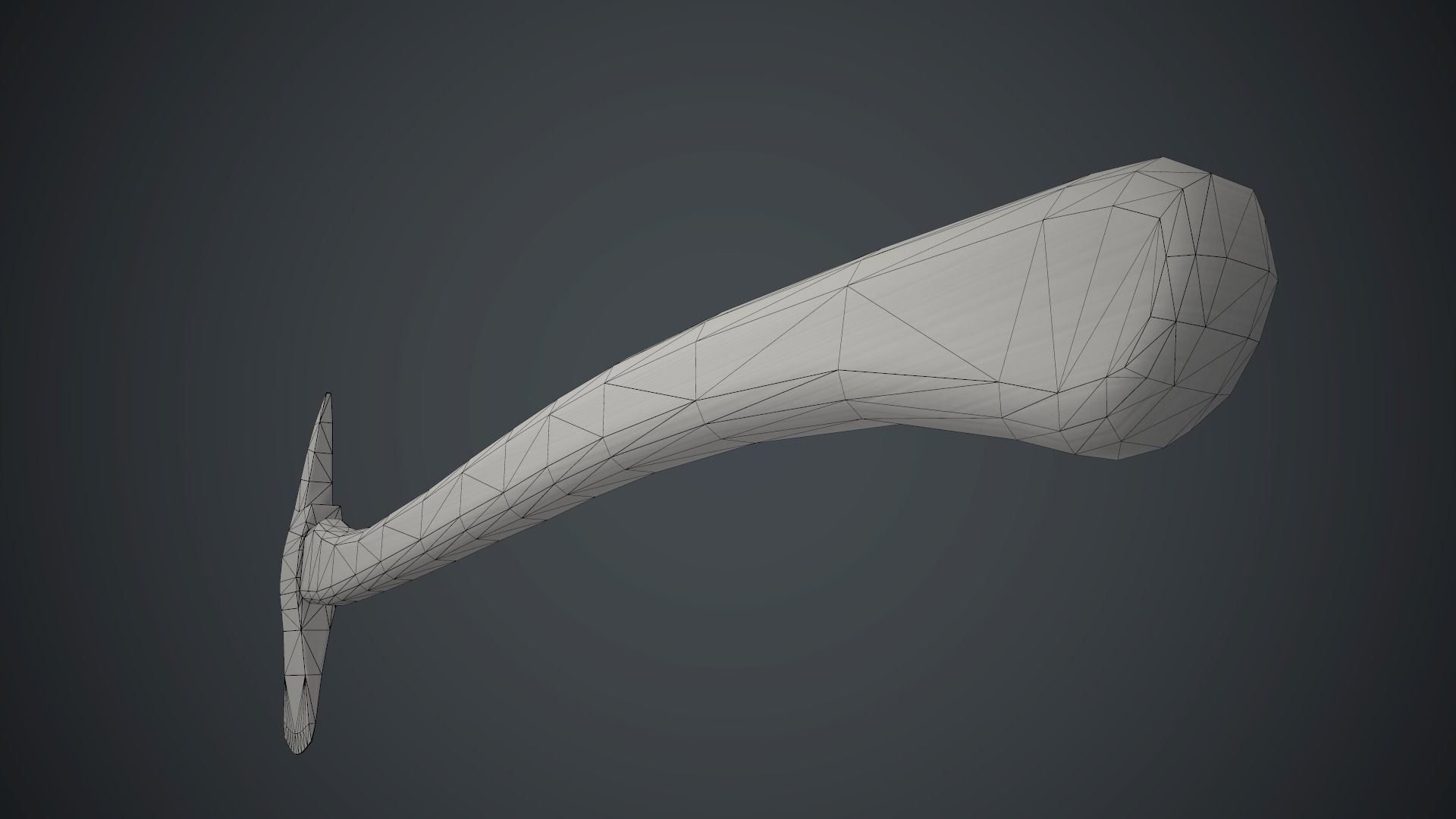 Fire Axe PBR Game Ready Low-poly 3D model_15