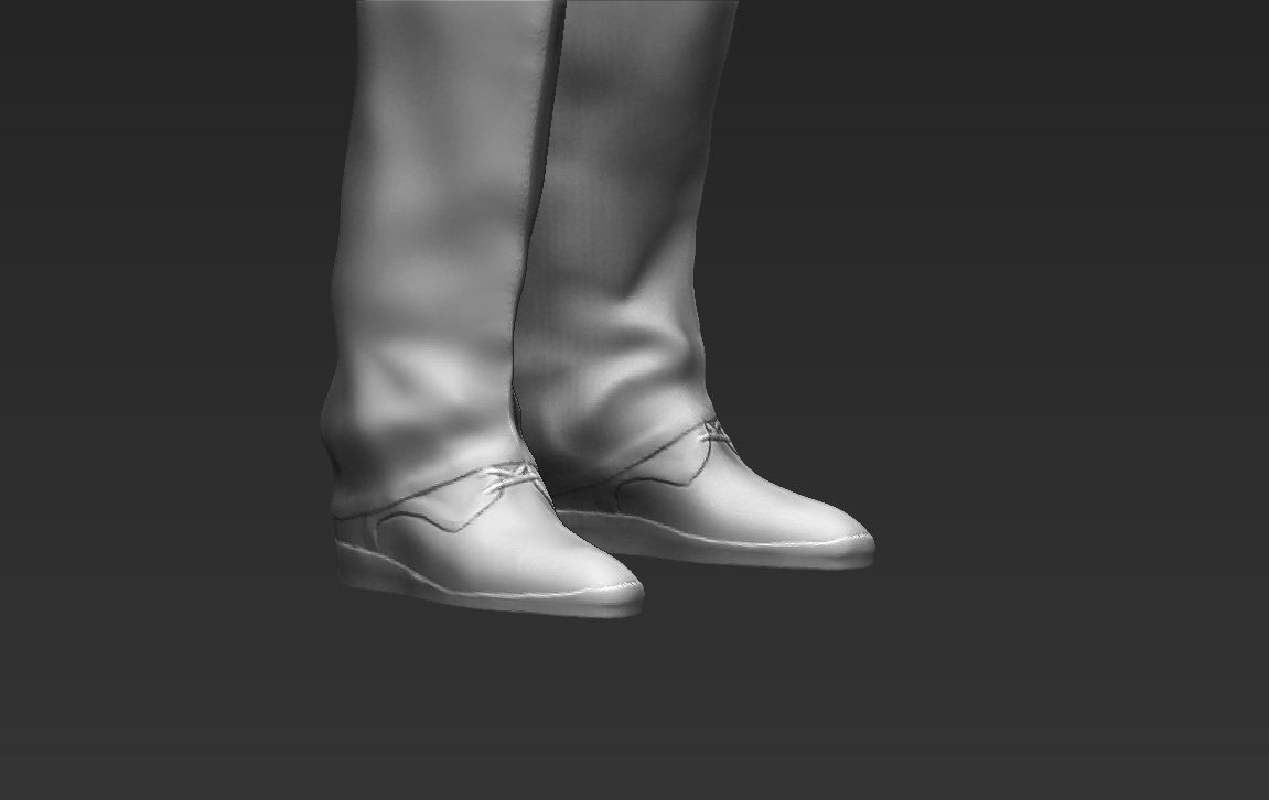 Marlon Brando Vito Corleone Godfather 3D printing ready stl obj 3D print model_21