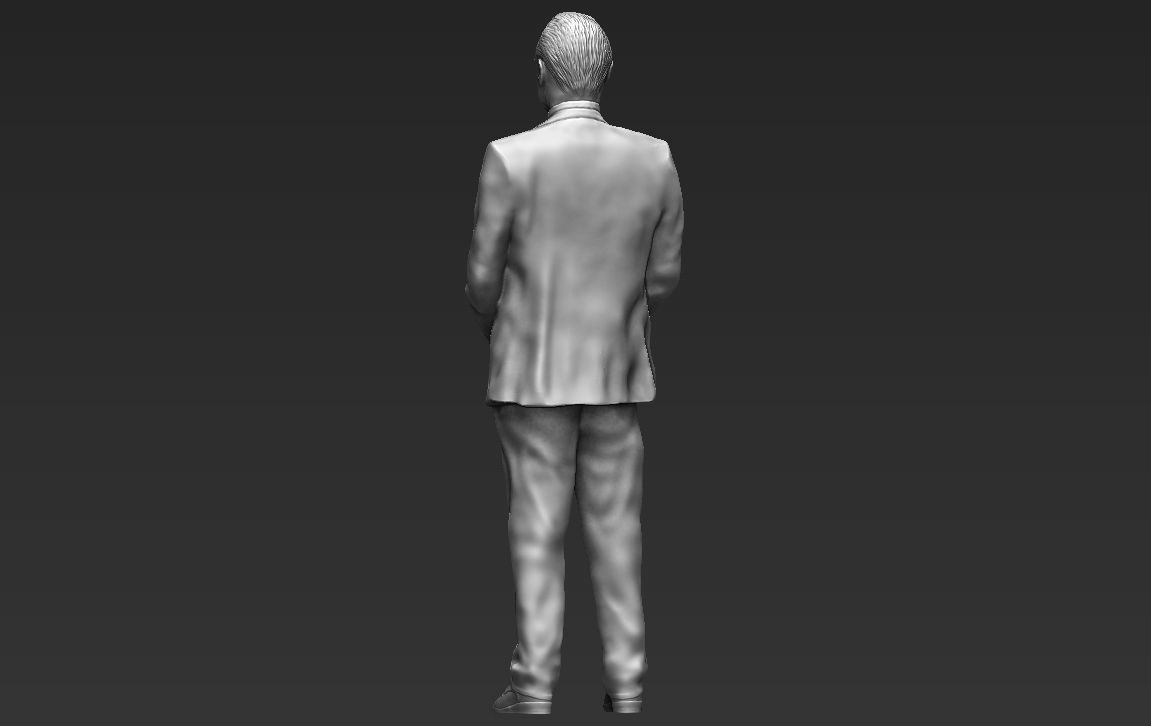 Marlon Brando Vito Corleone Godfather 3D printing ready stl obj 3D print model_3